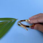 Golden Minimal Wrap Bracelet - Image 2