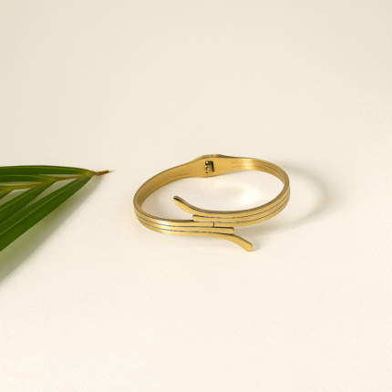 Golden Minimal Wrap Bracelet