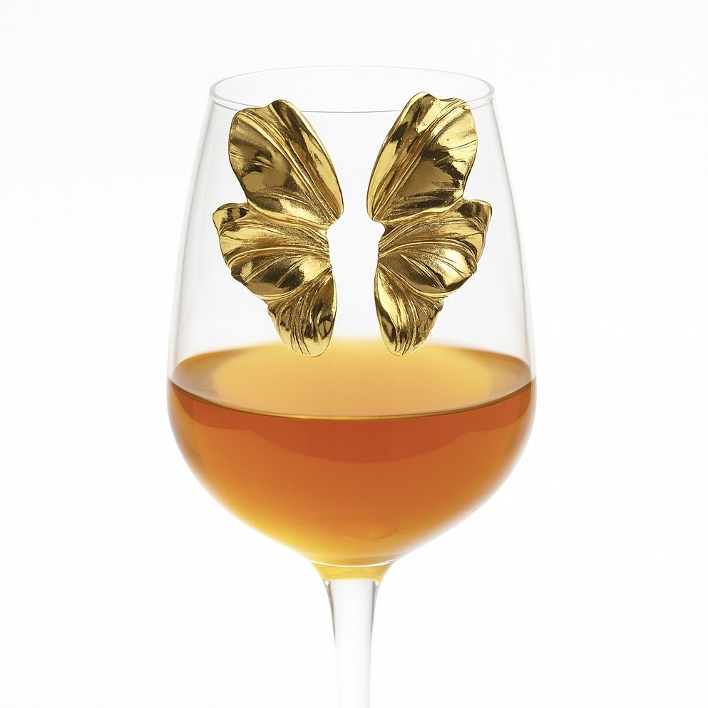 7B2C9CF5-472B-4428-AB95-1A0ECF250A14 Golden Butterfly Earring - Image 1