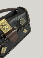 Black Vintage Rebel Charm Bag - Image 3