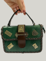 Green Vintage Rebel Charm Bag - Image 3