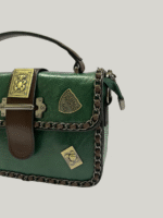 Green Vintage Rebel Charm Bag - Image 4