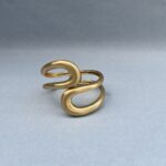 Abstract Curve Statement Bracelet - Image 2