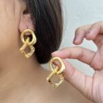 Interlock Statement Earring - Image 5