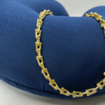 Golden Statement Chain Necklace - Image 4