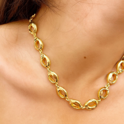Golden Bold Luxe Chain Necklace