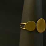 Golden Pebble Statement Bracelet - Image 2