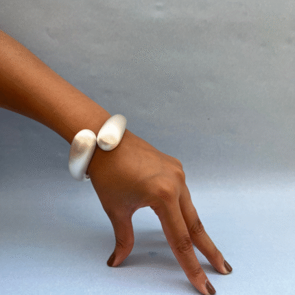 Moonstone Cuff Statement Bracelet