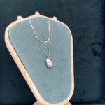 Cosmic Star Silver Layered Necklace - Image 4