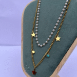 Dreamy Beach Charm Layered Necklace - Image 2