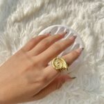 Spiral Statement Ring