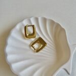 Bold Square Earrings - Image 2