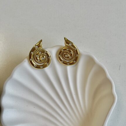 Spiral Staement Studs