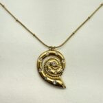 Spiral Pendant Necklace - Image 3