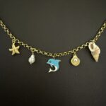 Dolphin Shell Charm Necklace - Image 4