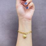 Golden Heart Charm Bracelet - Image 2
