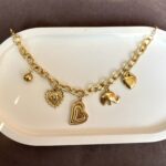 Golden Brush Charm Bracelet - Image 2