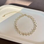 Baguette- Cut Clear Bracelet