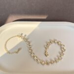 Baguette- Cut Clear Bracelet - Image 2