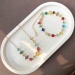 Juicy Gems Bracelet & Necklace Combo
