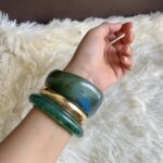 Emerald Horizon Resin Stack