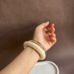 Ivory Gold Minimal Resin Stack - Image 3